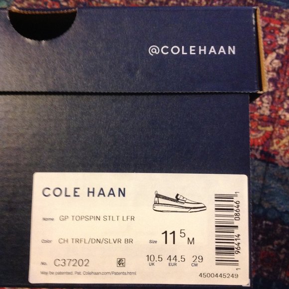 Cole Haan Men's GrandPro TopSpin Brown Stitchlite Penny Loafers - 11.5M - NIB - Picture 11 of 12